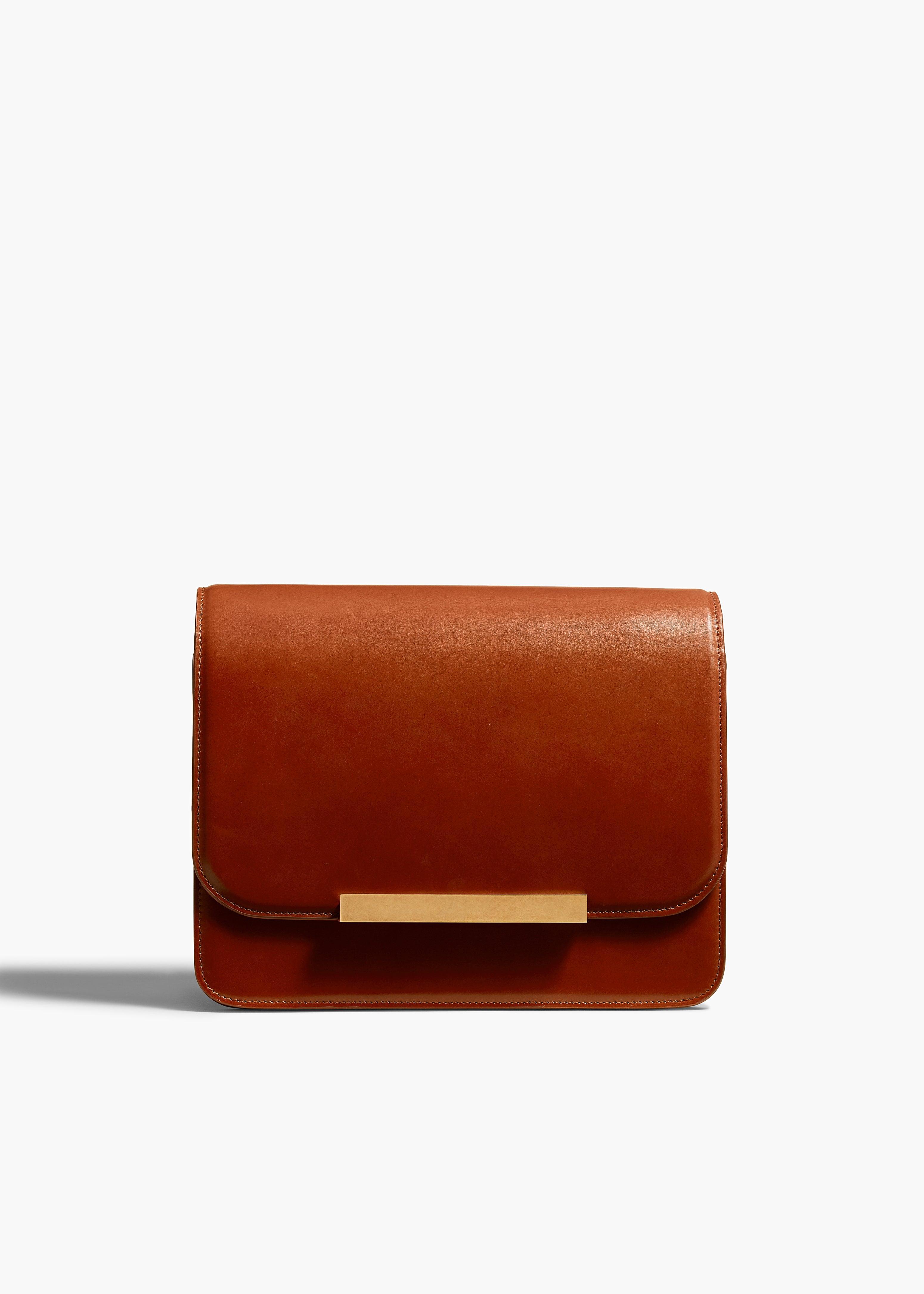 Bridget Crossbody Bag in Cognac Leather Product Image