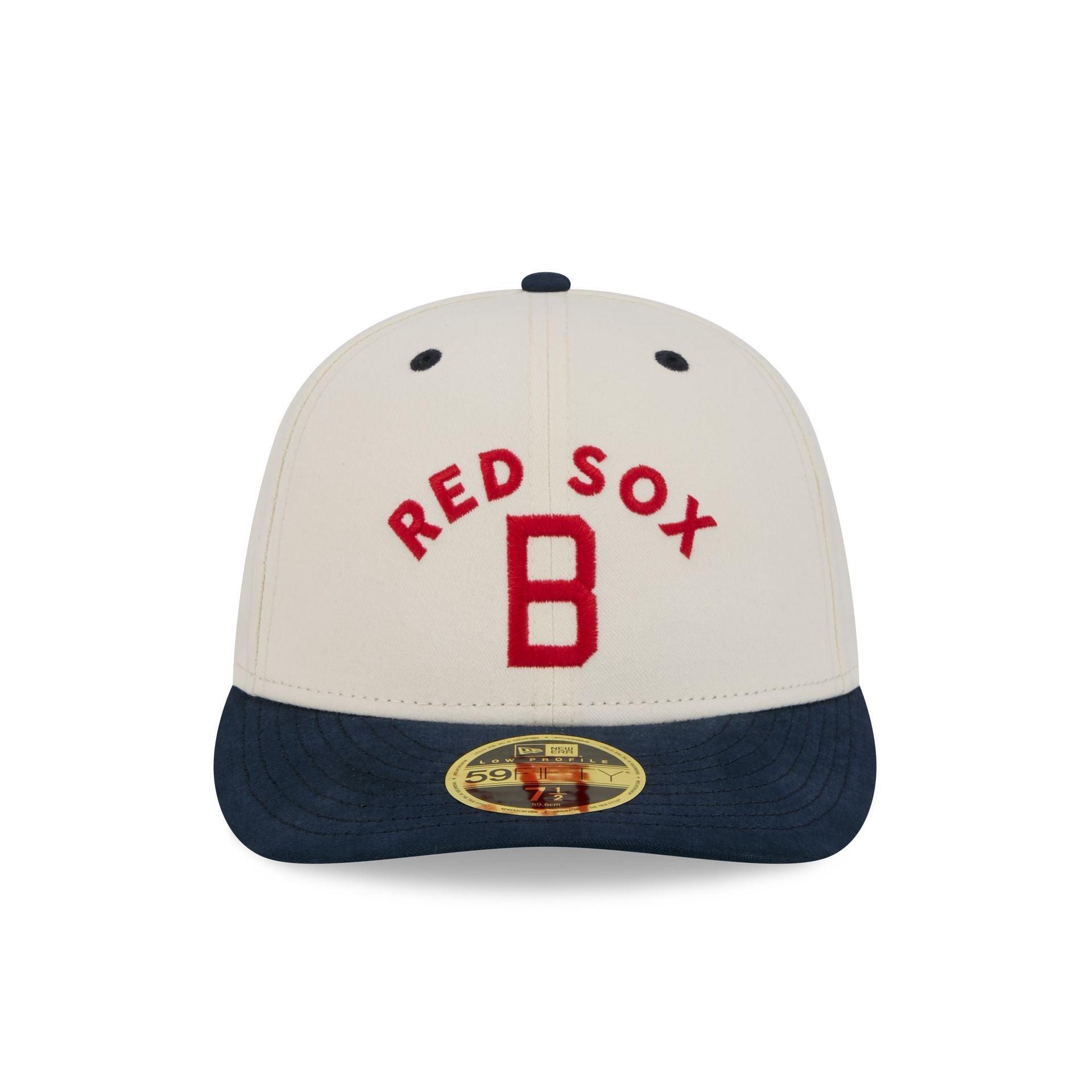 Boston Red Sox Vintage Stack Low Profile 59FIFTY Fitted Hat Male Product Image