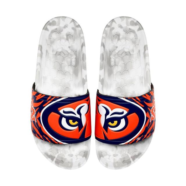 NCAA Auburn Tigers Slydr Pro White Sandals - Orange M12/W14 Product Image