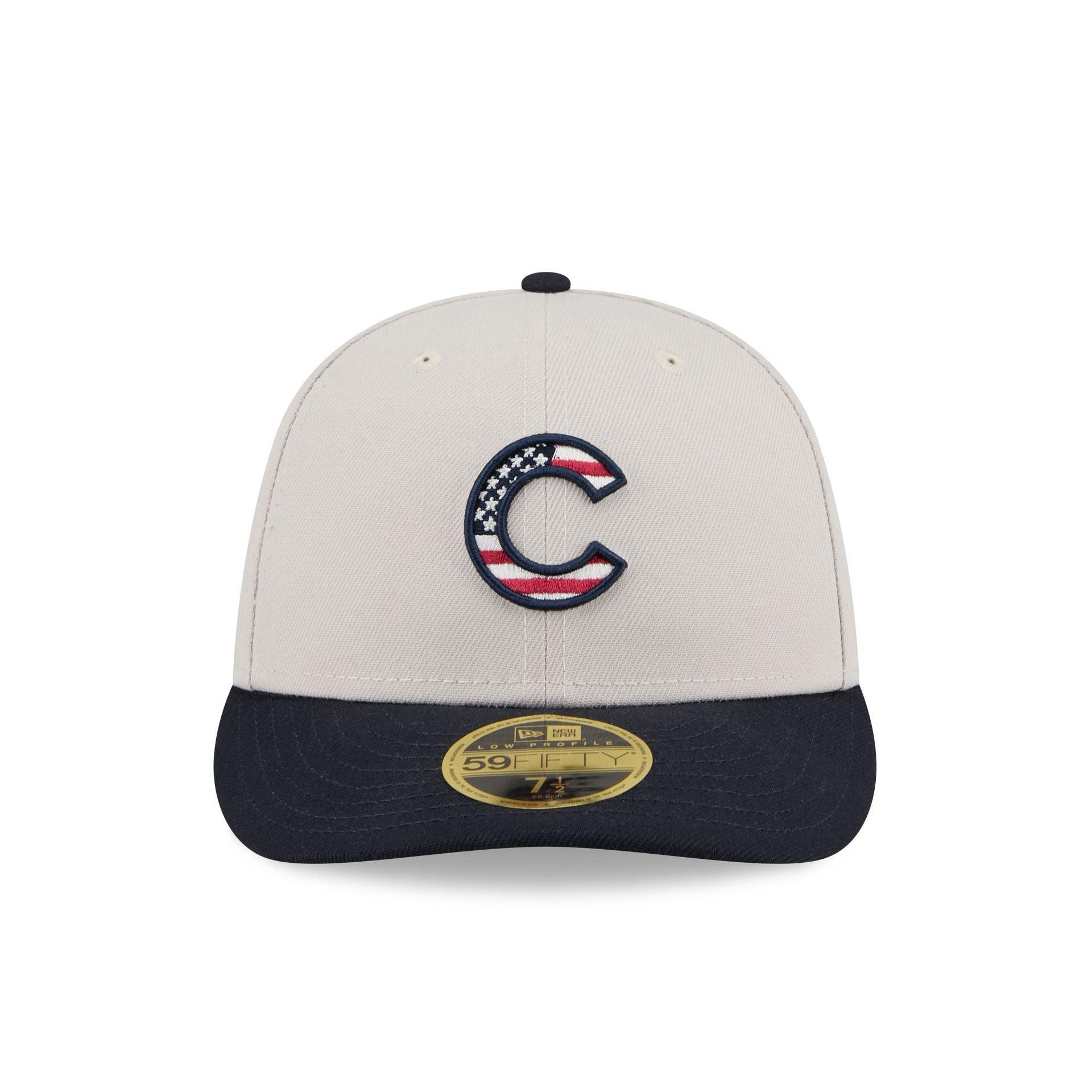 Chicago Cubs Independence Day 2024 Low Profile 59FIFTY Fitted Hat Male Product Image