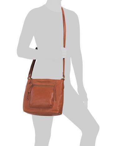 Large Leather Crossbody for Women product image