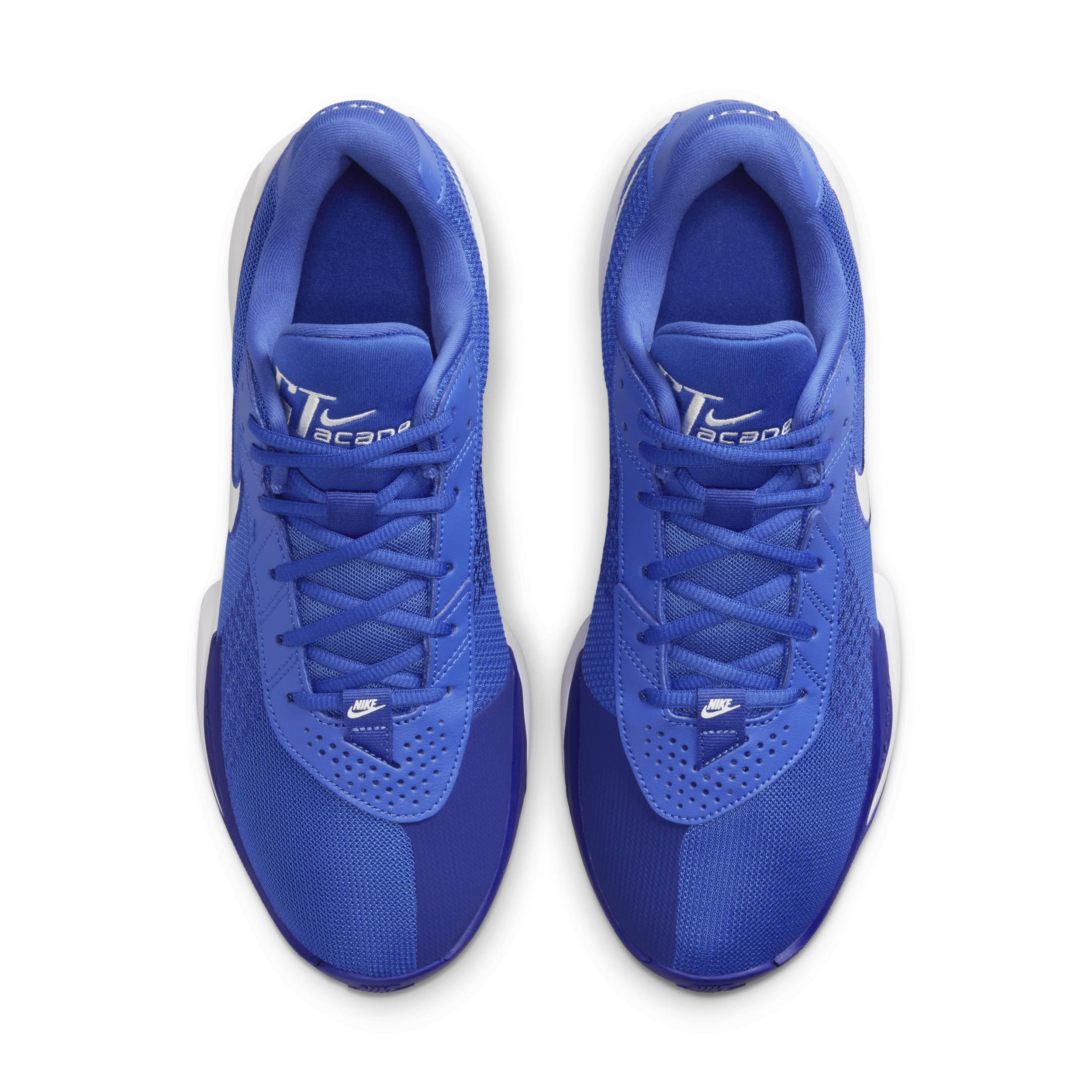 Nike Mens Air Zoom G.T. Cut Academy TB - Basketball Shoes Game Royal/White/Deep Royal Blue Product Image