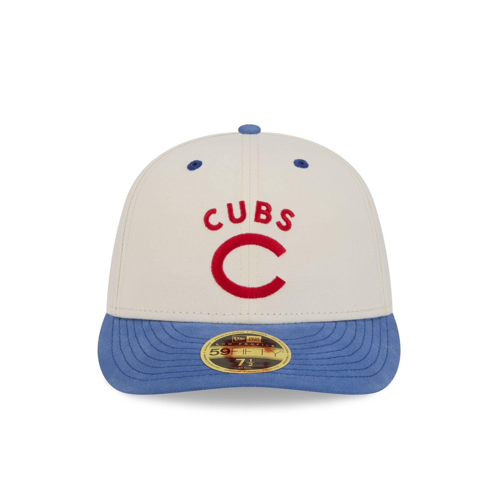 Chicago Cubs Vintage Stack Low Profile 59FIFTY Fitted Hat Male Product Image