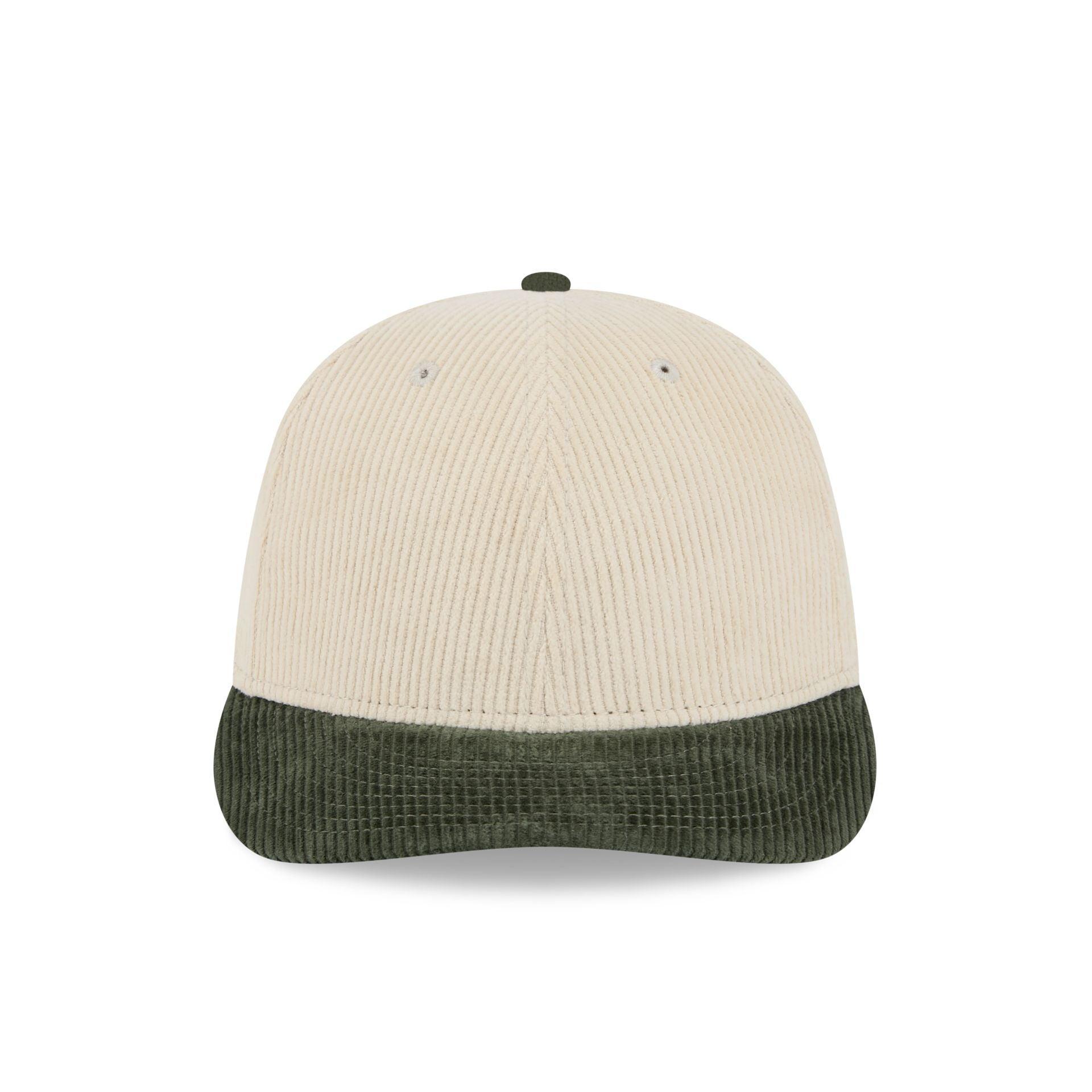 New Era Cap New Olive Corduroy Visor Low Profile 59FIFTY Fitted Hat Male Product Image