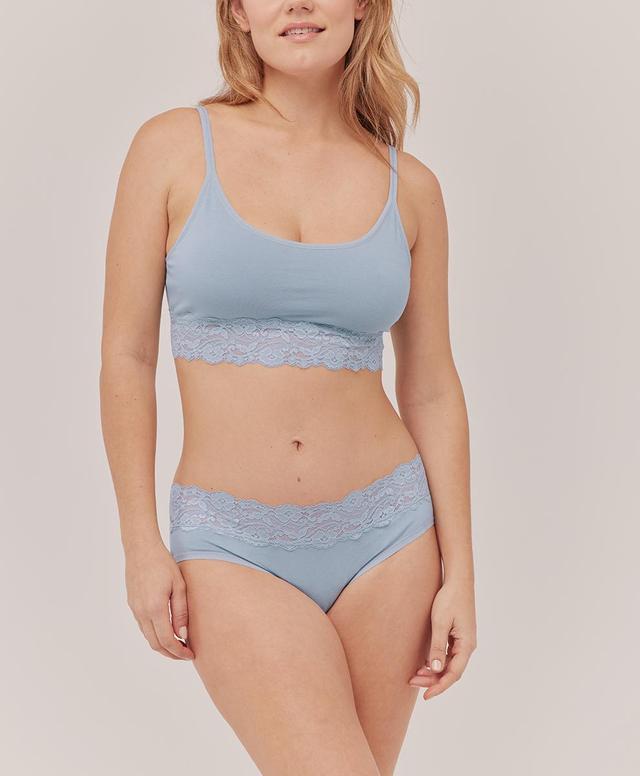 Womens Lace Smooth Cup Bralette 2XL Product Image