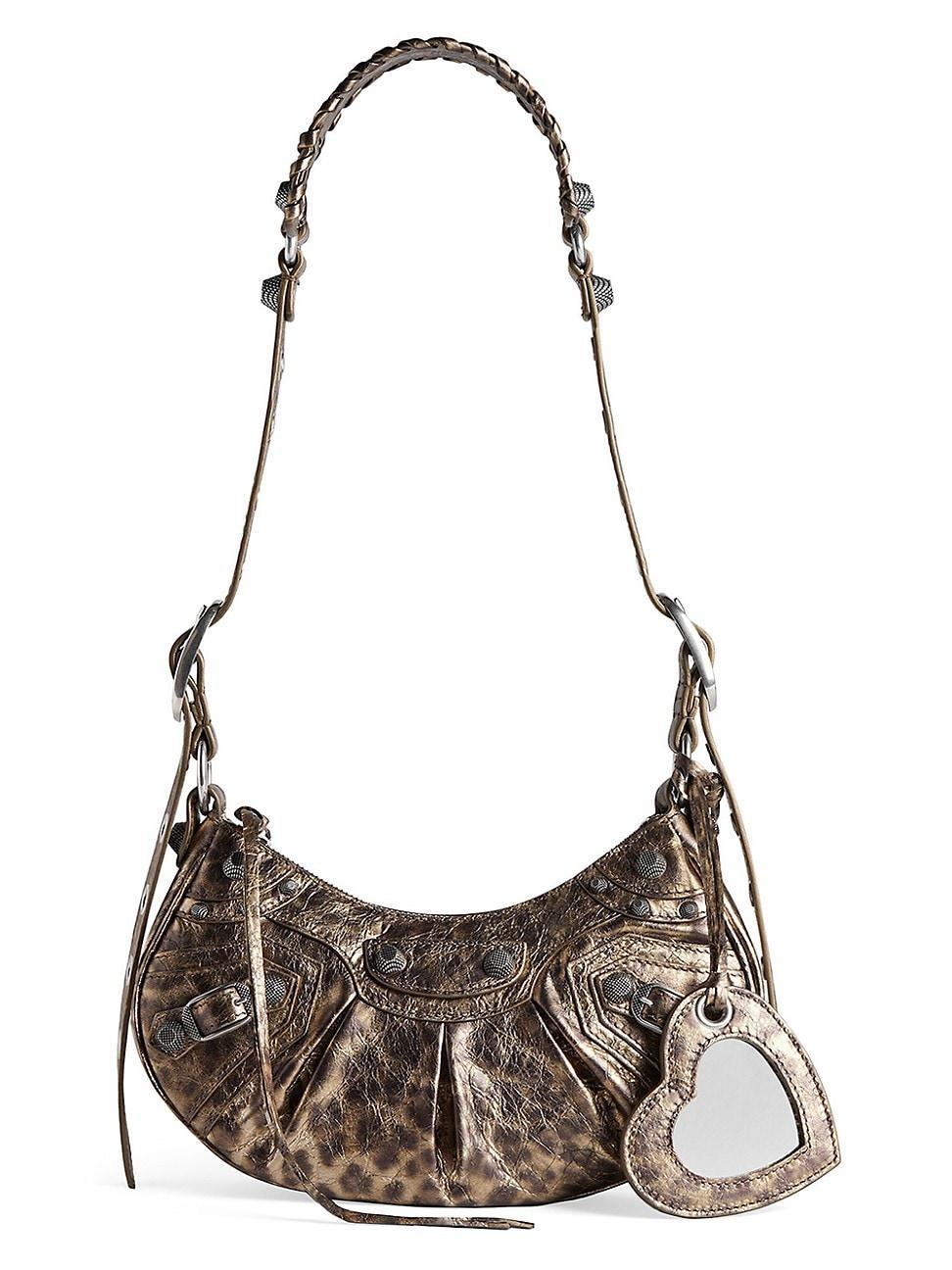 Womens Le Cagole XS Shoulder Metallized Bag Product Image