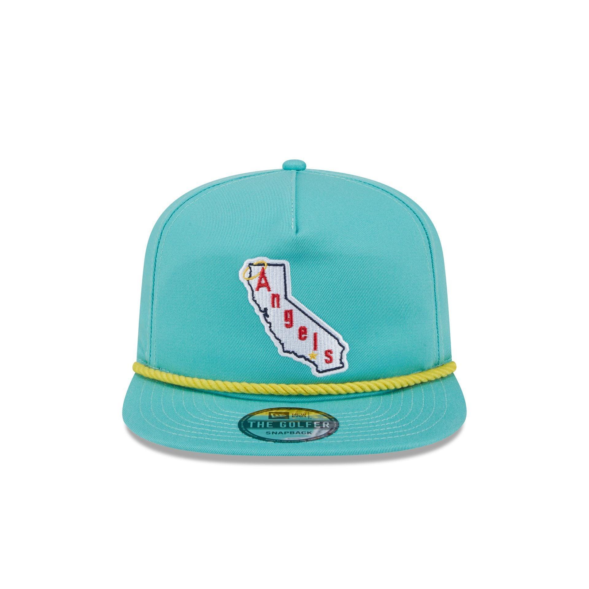 Los Angeles Angels Clear Mint Golfer Hat Male Product Image