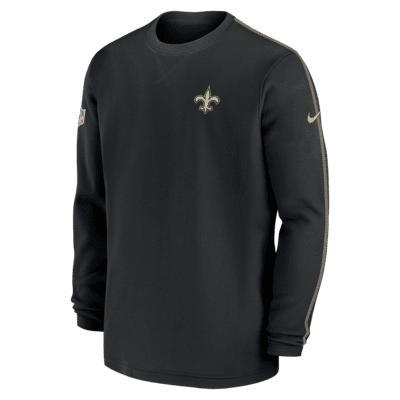 New Orleans Saints Sideline Coach Men’s Nike NFL Long-Sleeve Top Product Image