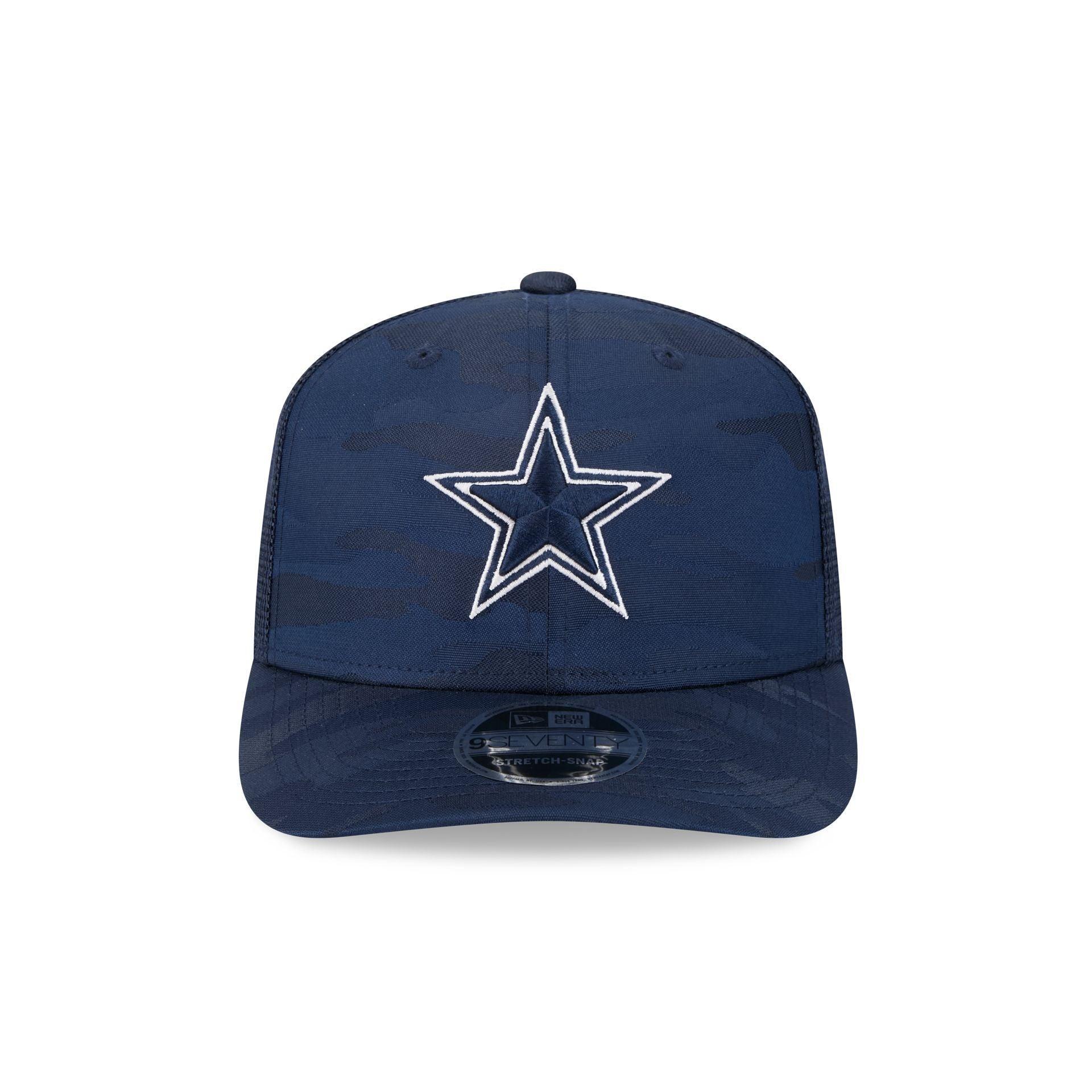 Dallas Cowboys Camo 9SEVENTY Trucker Stretch-Snap Hat Male Product Image