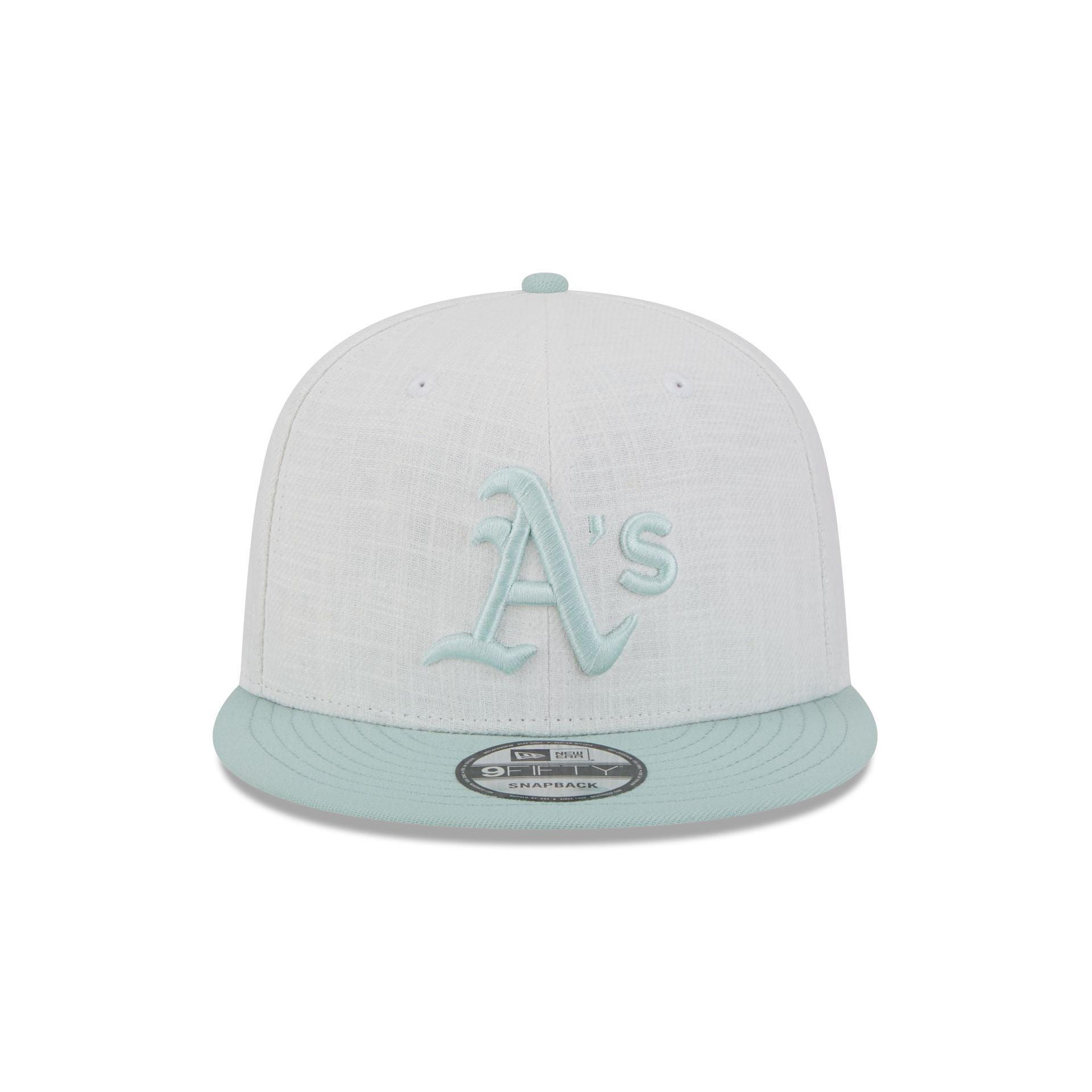 Oakland Athletics Minty Breeze Logo Select 9FIFTY Snapback Hat Male Product Image