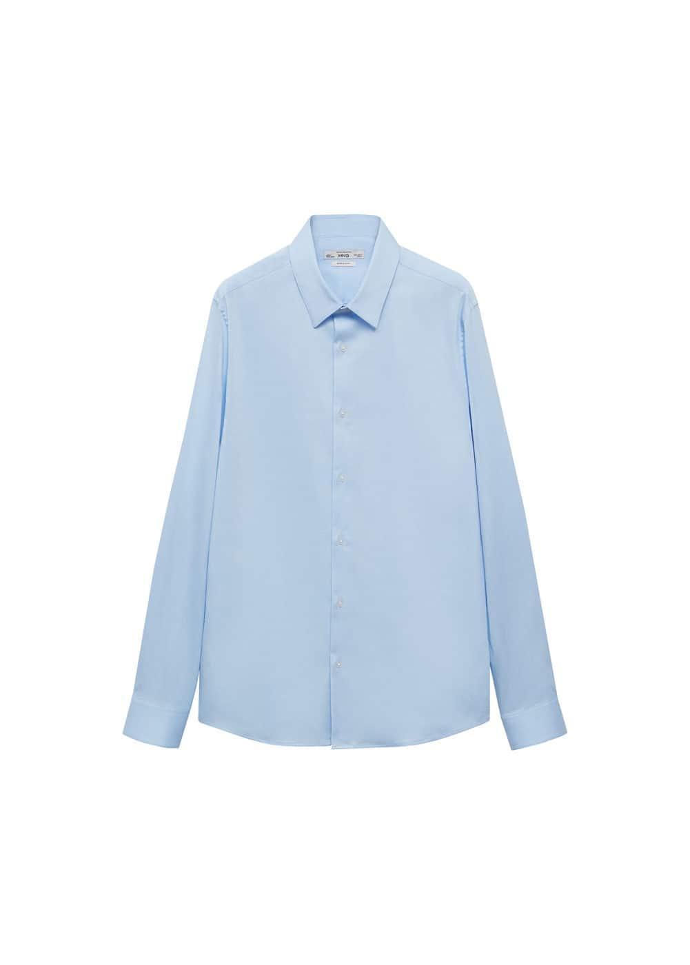 Mango Mens Super Slim-Fit Poplin Dress Shirt Product Image