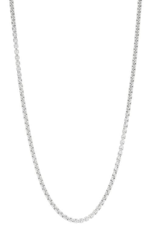 Bony Levy Mens 14K Gold Box Chain Necklace Product Image