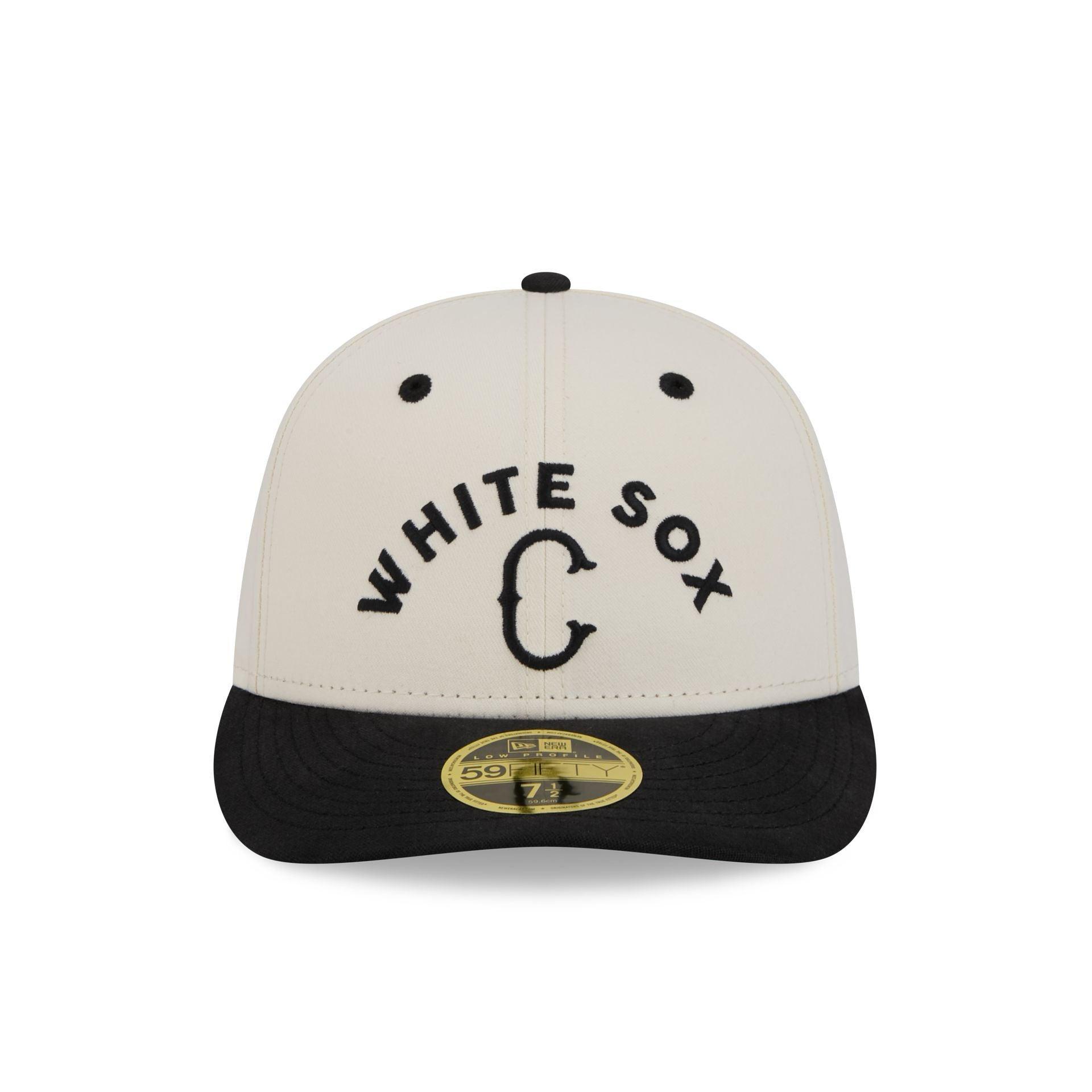 Chicago White Sox Vintage Stack Low Profile 59FIFTY Fitted Hat Male Product Image