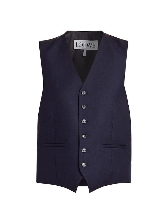 Womens Wool-Blend Vest Product Image