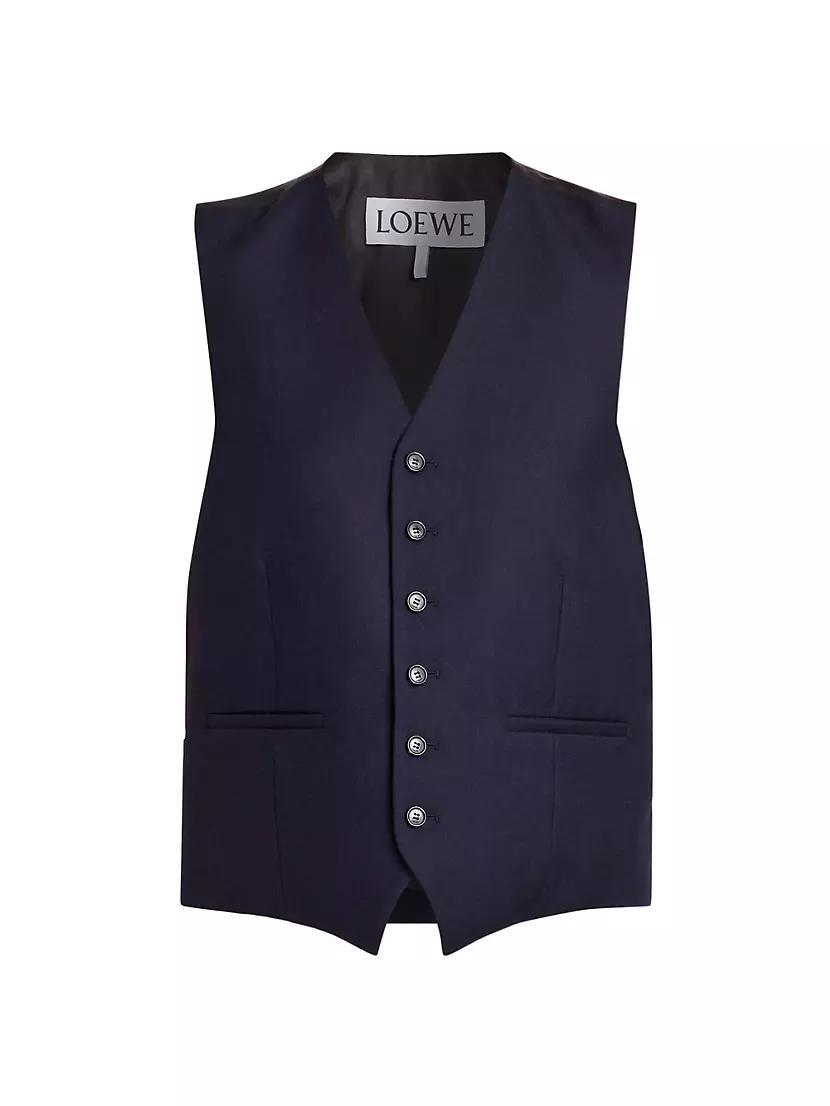 Wool-Blend Vest Product Image