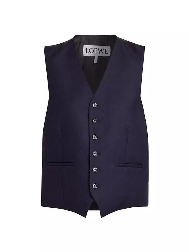 Wool-Blend Vest Product Image