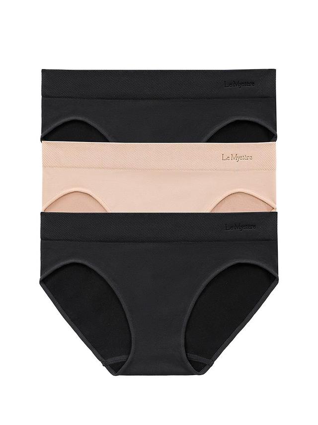 Womens 3-Pack Seamless Comfort Bikini Briefs Product Image