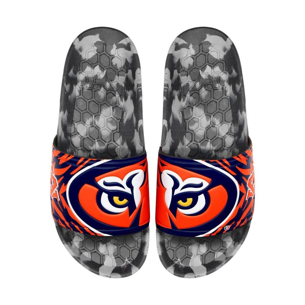 NCAA Auburn Tigers Slydr Pro Black Sandals - Orange M12/W14 Product Image