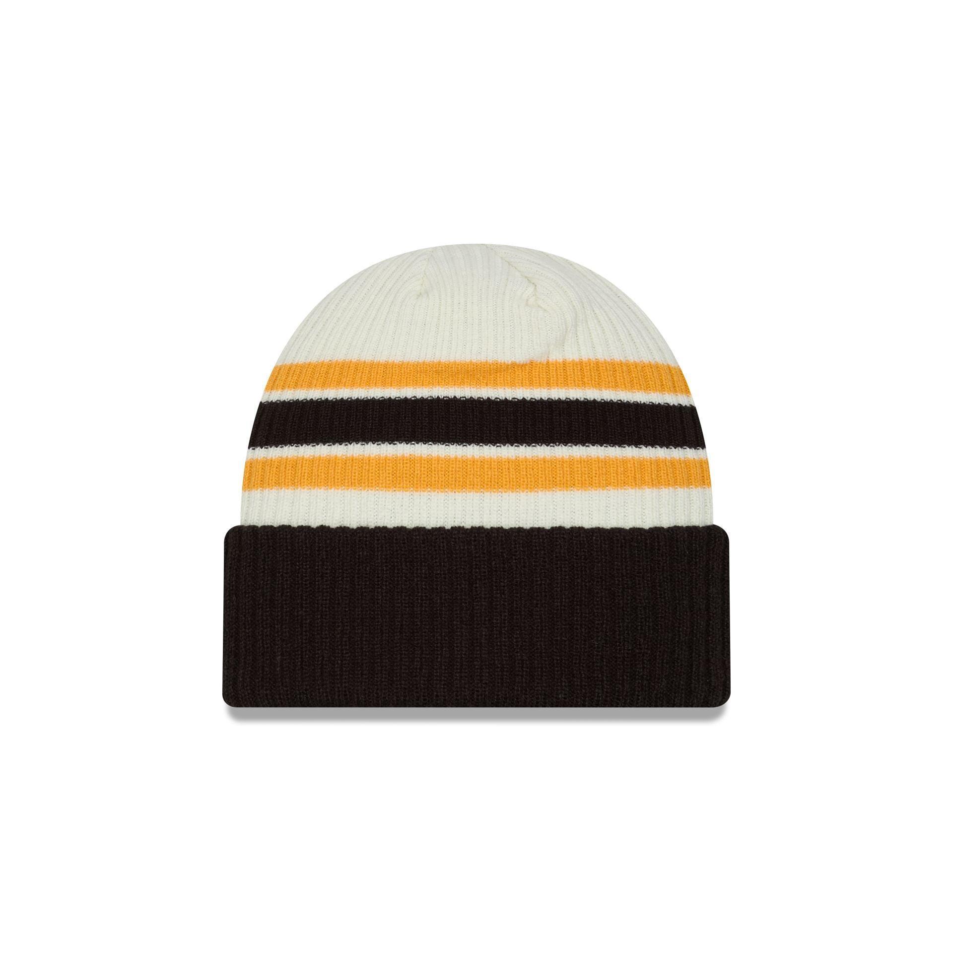 Boston Bruins Vintage Ribbed Beanie Male Product Image