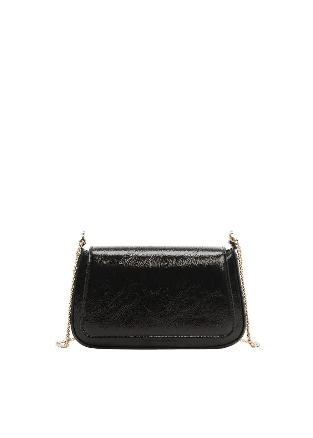 MANGO - Patent leather effect chain bag - One size - Women Product Image