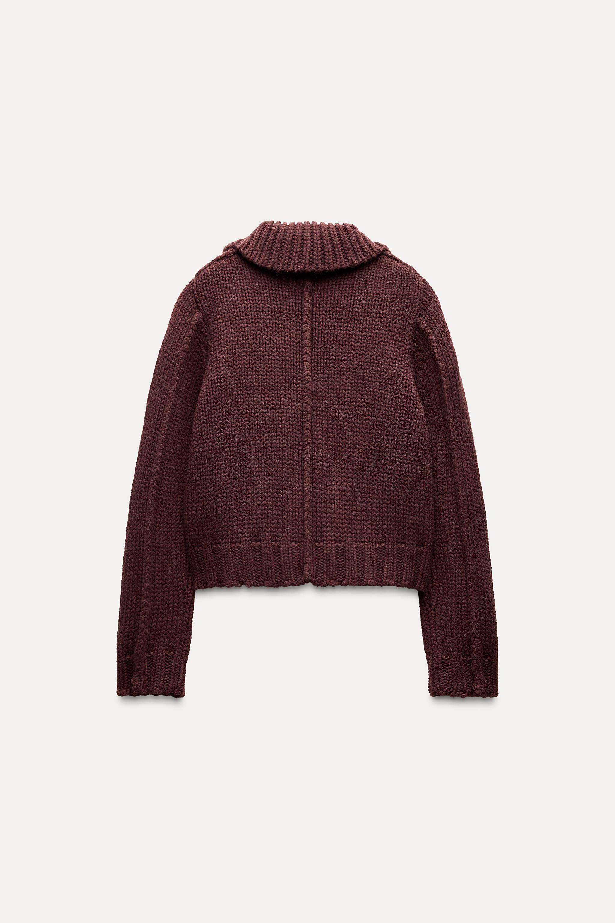 CHUNKY KNIT CARDIGAN Product Image