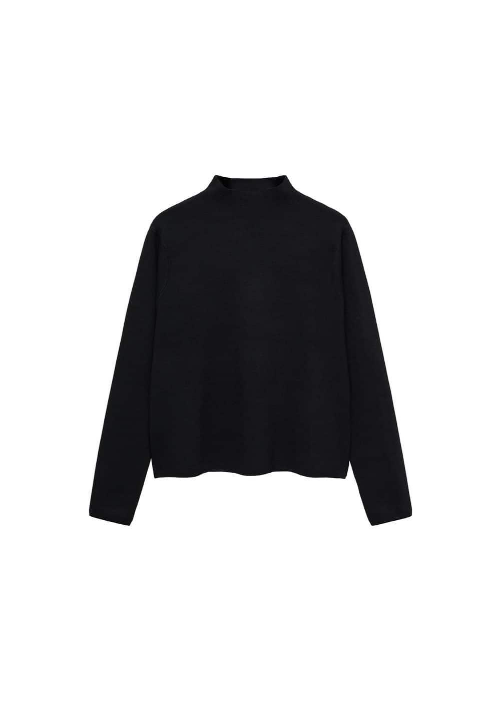 MANGO Mock Neck Sweater Product Image