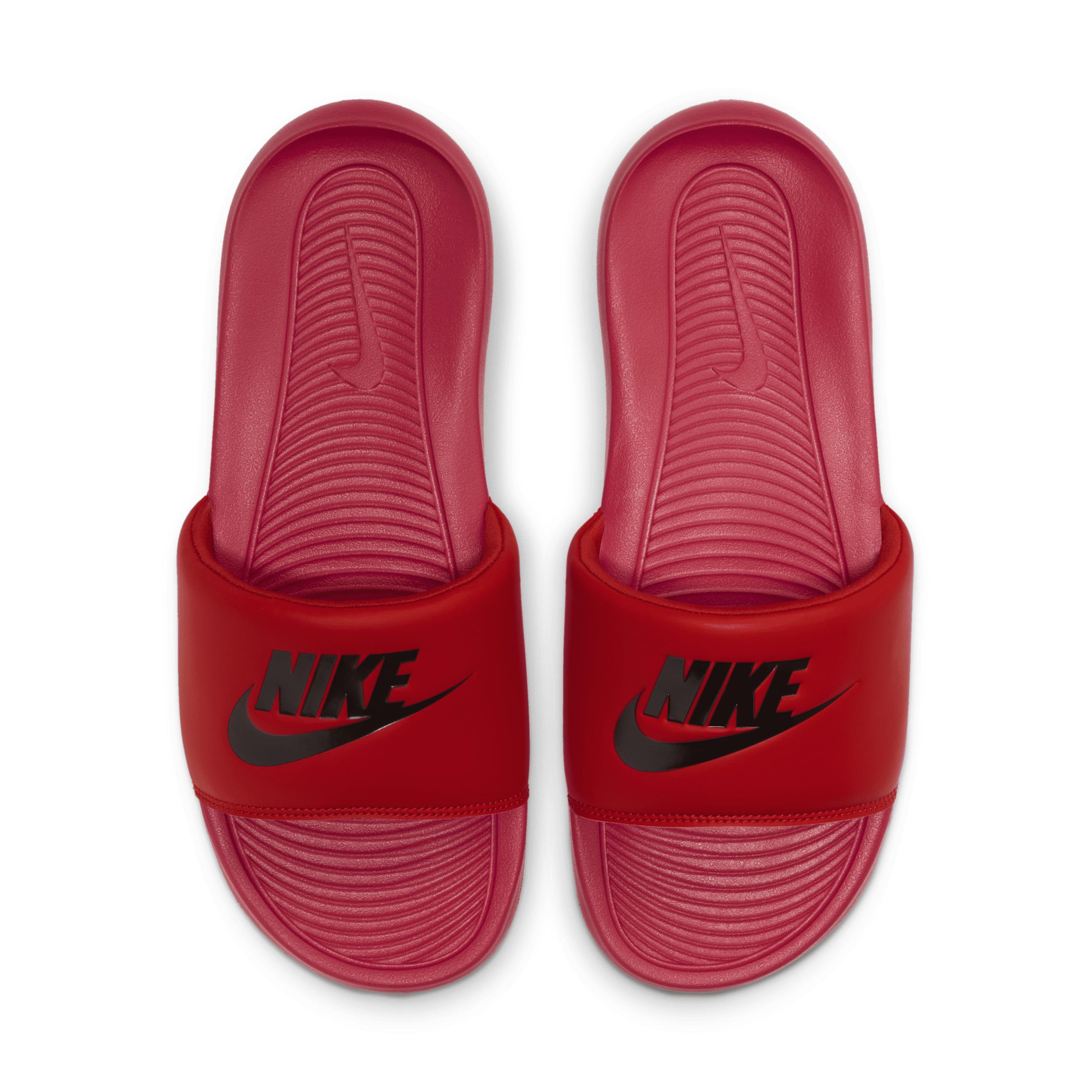 Nike Victori One Mens Slide Sandals Red Product Image