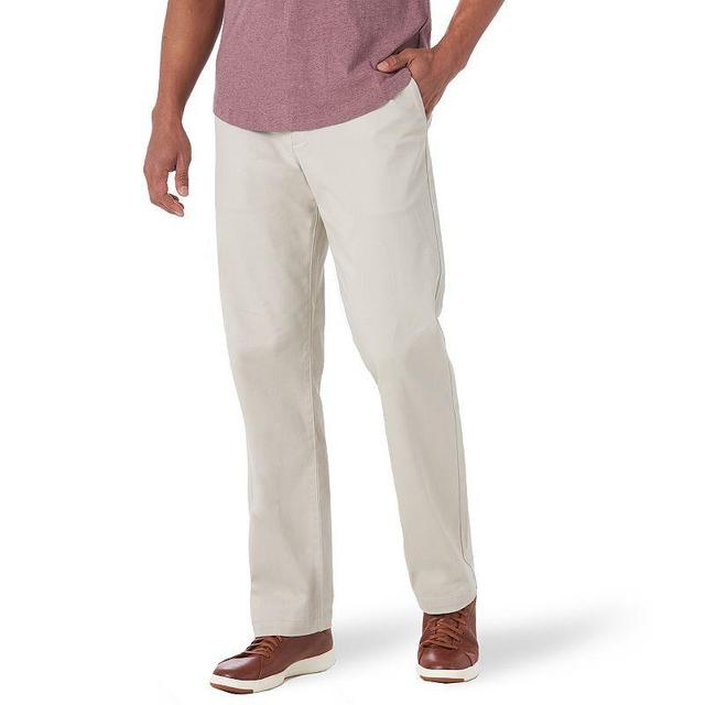 Mens Lee Extreme Comfort MVP Straight-Fit Flat-Front Pants Salina Grey Product Image