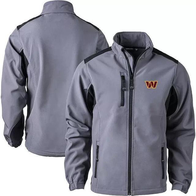 Mens Dunbrooke Charcoal Washington Commanders Softshell Fleece Full-Zip Jacket Product Image