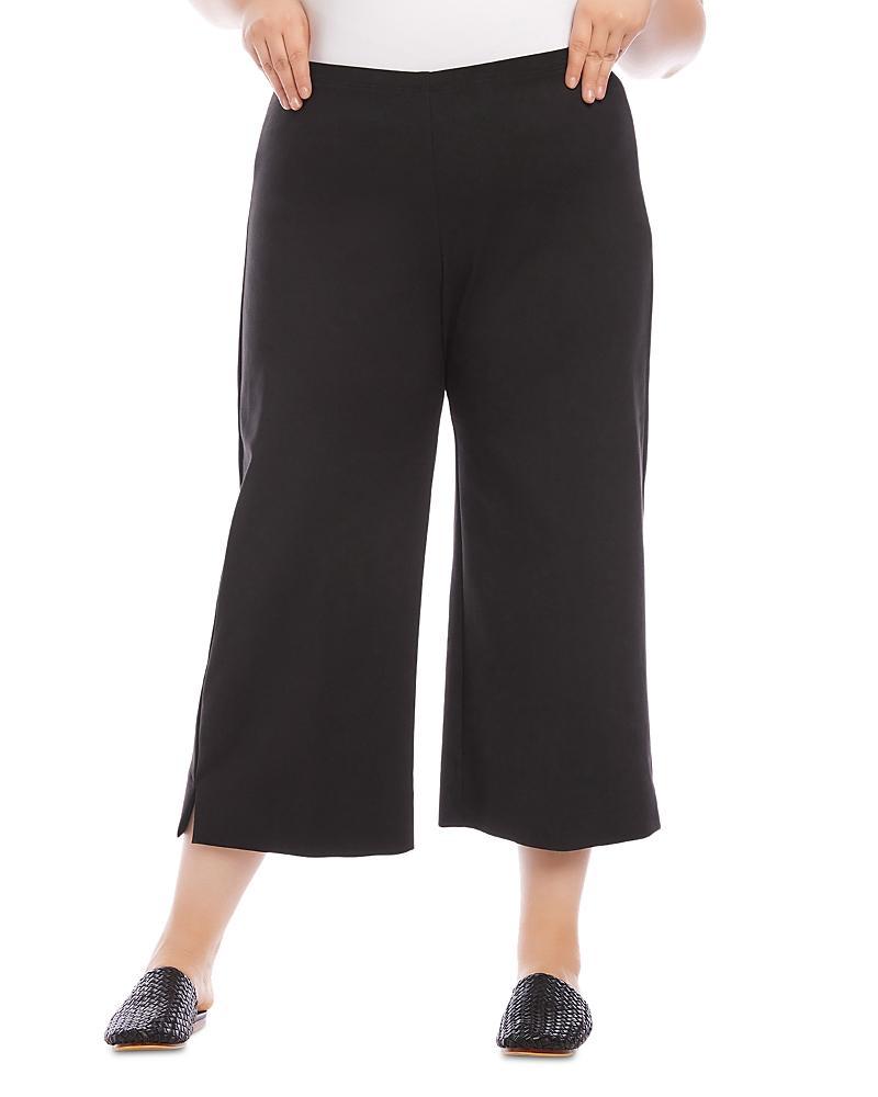 Karen Kane Crop Wide Leg Pants Product Image