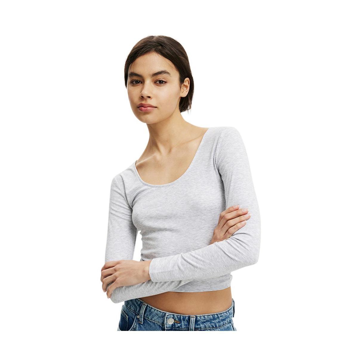 Cotton On Womens Sunday Scoop Long Sleeve Product Image