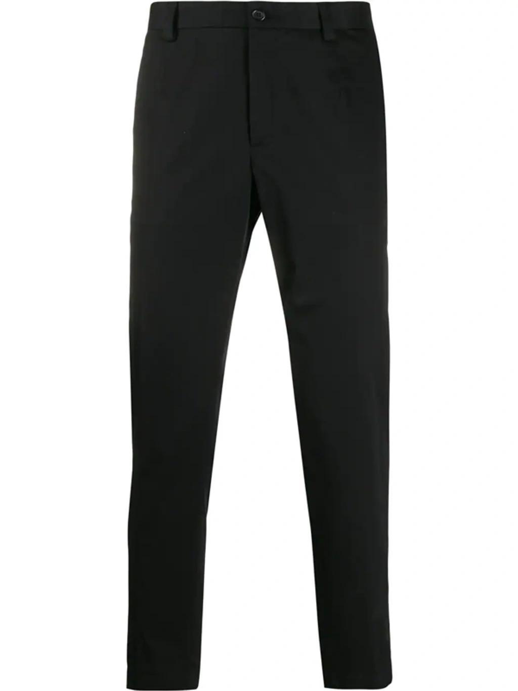 Straight Leg Tailored Trousers In Black Product Image