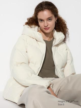 Womens Seamless Down Parka Off White XS UNIQLO US Product Image