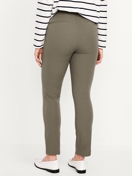 High-Waisted Pixie Skinny Ankle Pants Product Image