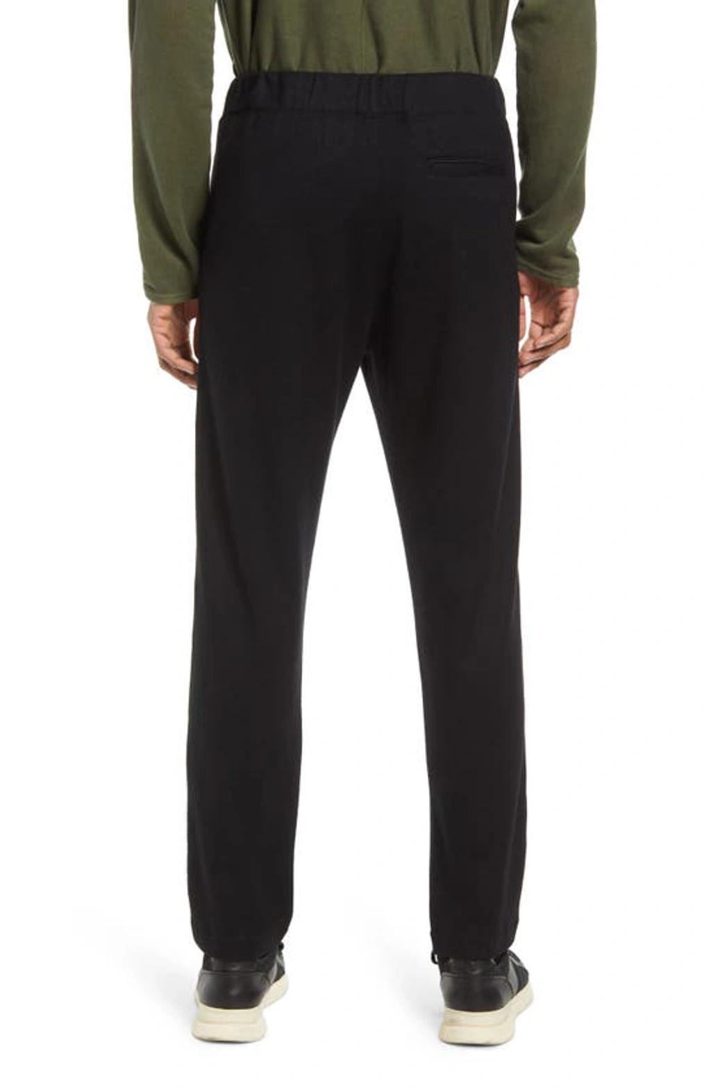 Black Wool Andrew Lounge Pants Product Image