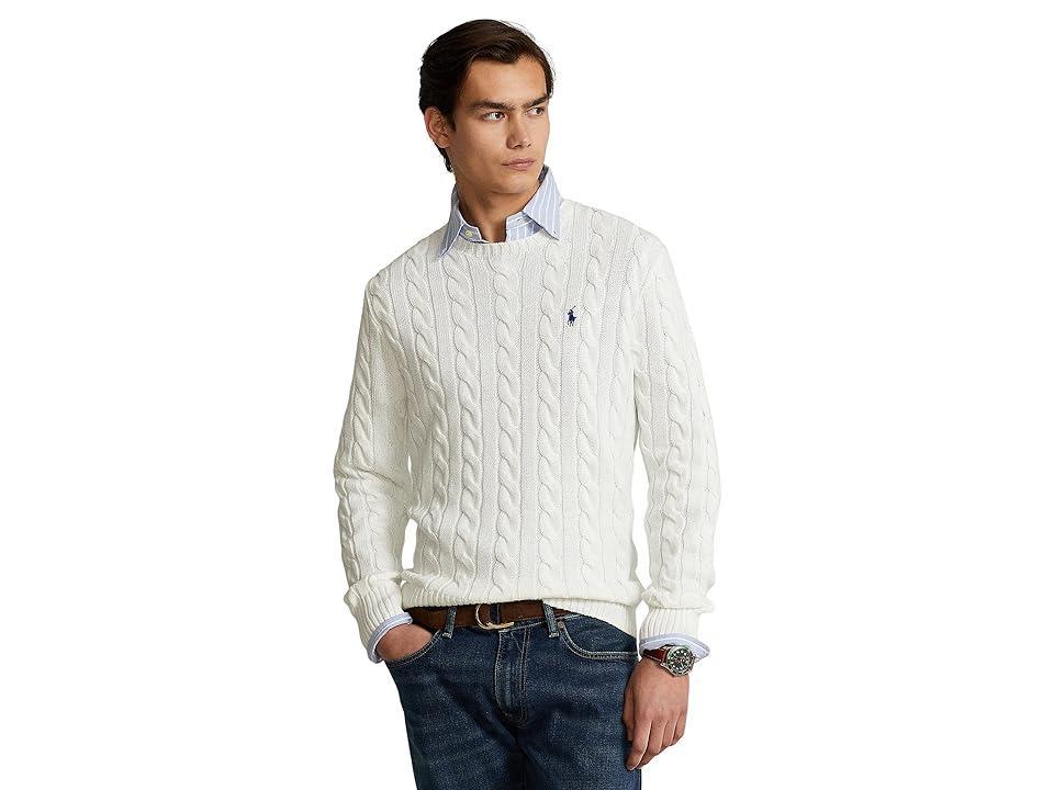 Polo Ralph Lauren Cable-Knit Cotton Sweater Men's Clothing Product Image