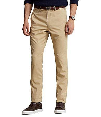 Polo Ralph Lauren Flat-Front Tailored Fit Performance Stretch Twill Pants Product Image