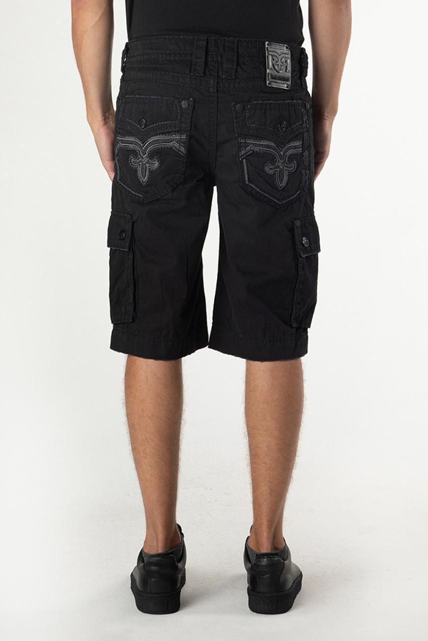 BLACK CARGO SHORTS Product Image