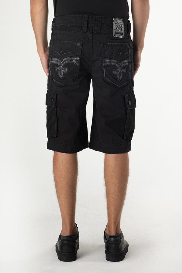 BLACK CARGO SHORTS Product Image