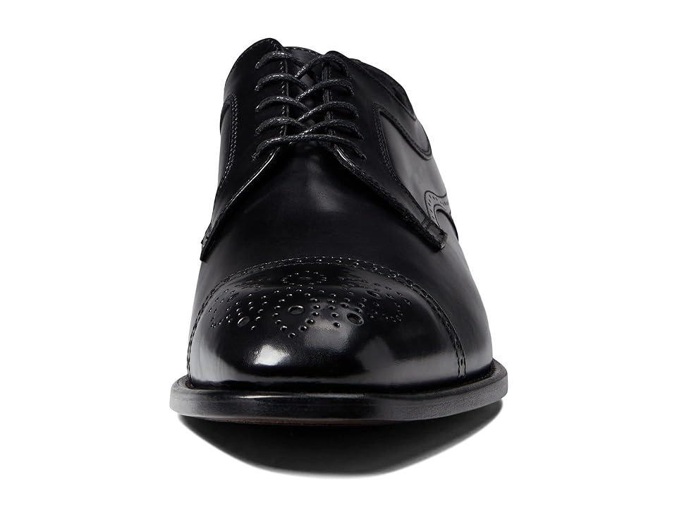 Johnston  Murphy Collection Mens Ellsworth Brogue Cap Toe Leather Oxfords Product Image