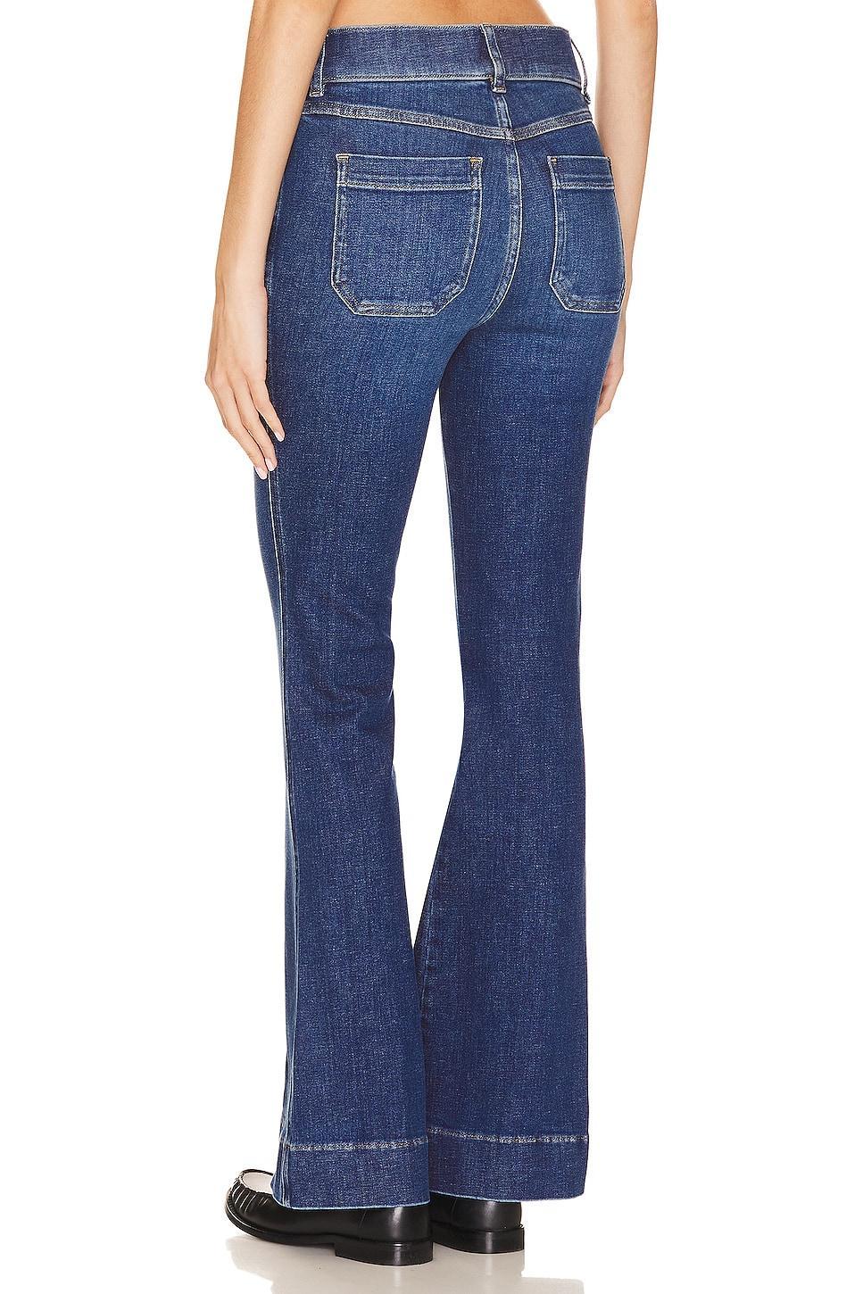 Flare Jeans With Patch Pockets SPANX Product Image