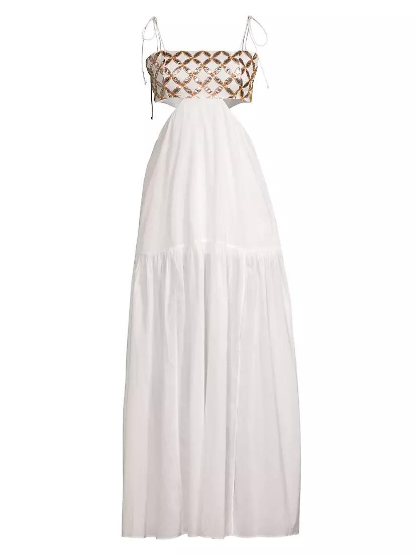 Atalia Mirror Cut-Out Maxi Dress product image