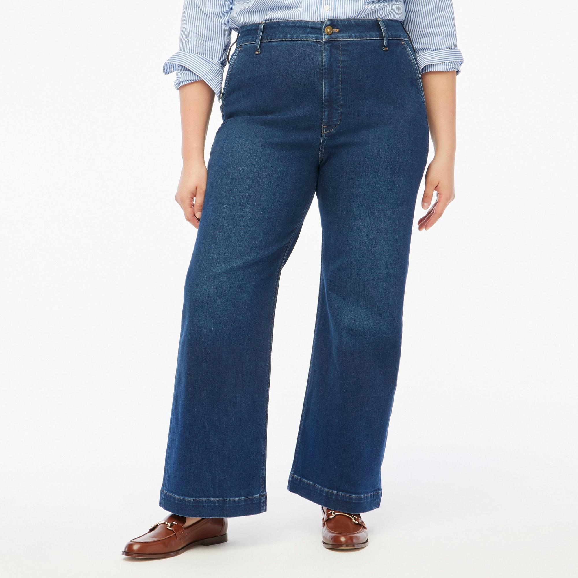 Soft denim trouser Product Image