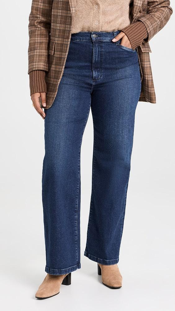 Favorite Daughter The Mischa Super High Rise Wide Leg Jeans | Shopbop Product Image