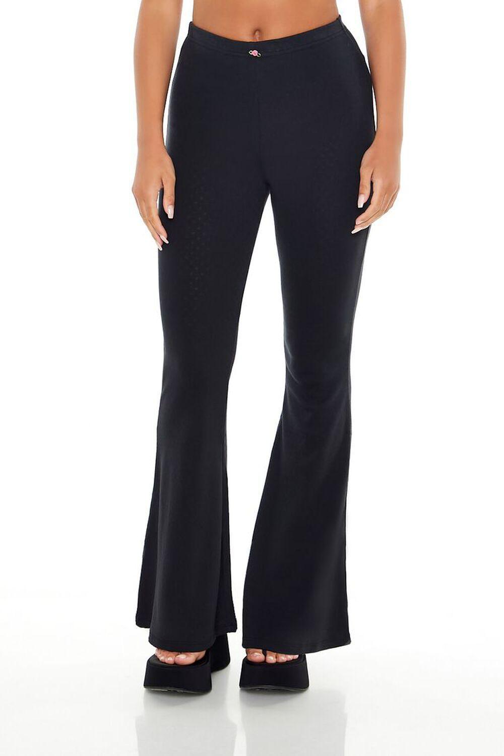 Rosette Pointelle Pants | Forever 21 Product Image