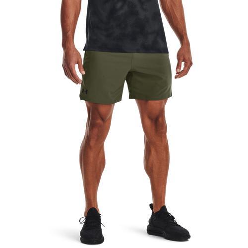 Under Armour Mens Under Armour Vanish Woven 6 Shorts - Mens Marine Od Green/ Black Product Image