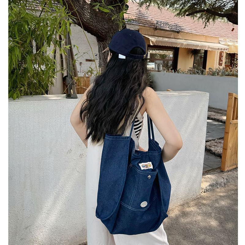 Denim Tote Bag Product Image