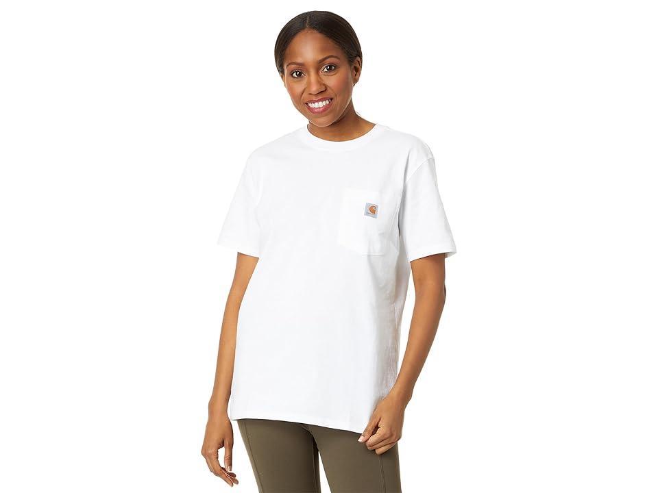 Carhartt WK87 Workwear Pocket Short Sleeve T-Shirt Women's T Shirt Product Image