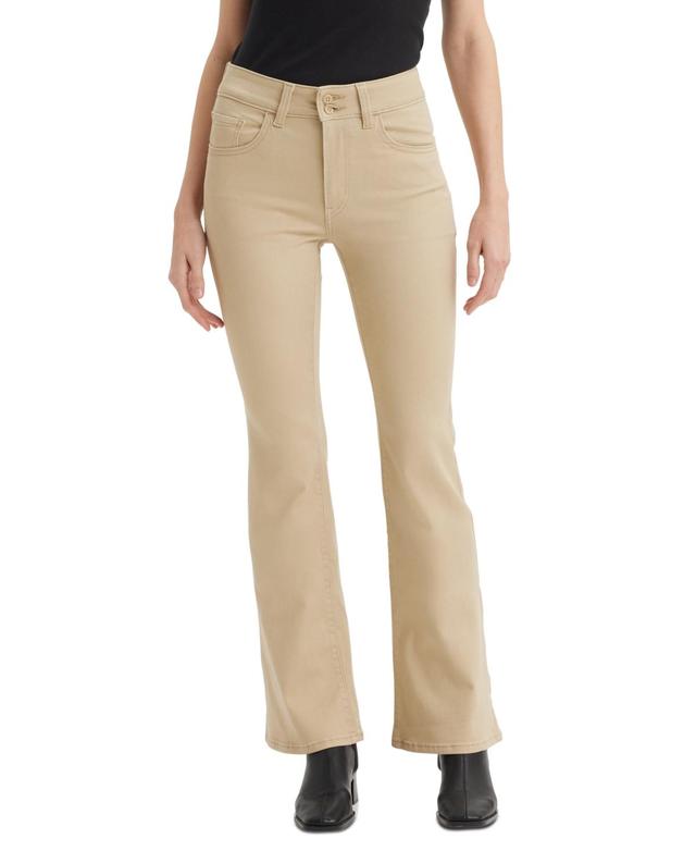 Levis Womens 726 Western Flare Slim Fit Jeans Product Image