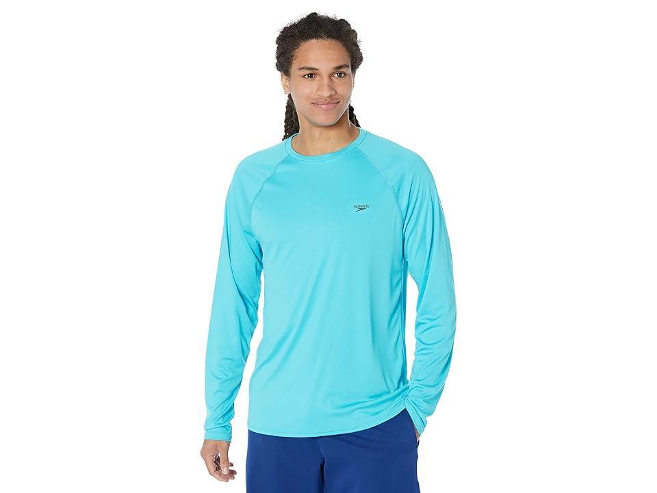 Speedo Easy Long Sleeve Swim Shirt (Delphinium ) Men's Swimwear Product Image